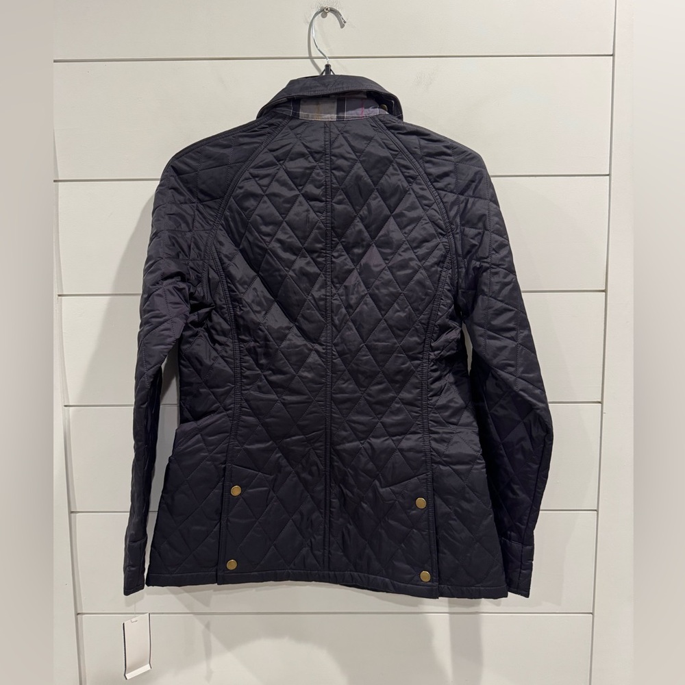 NWT Barbour navy quilted Beadnell jacket - Picture 9 of 10